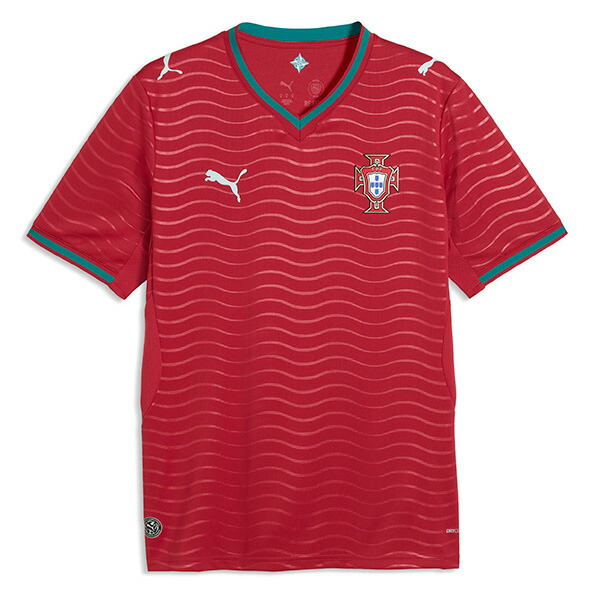 ポルトガル代表 FPF 2026 レプリカ ホーム ユニフォーム 783278-01 サッカー レッド 半袖 プーマ PUMA