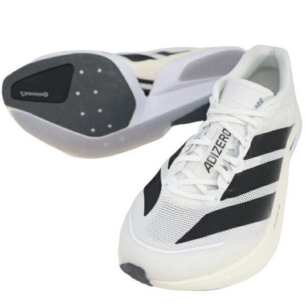 アディダス adidas メンズ ランニングシューズ アディゼロ ボストン 13 ADIZERO BOSTON 13 マラソン ジョギング ホワイト JS4939