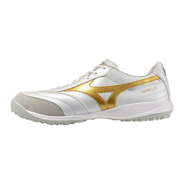 モレリア サラ PRO TF ミズノ mizuno Q1GB261350 白いこと/ゴールド 蹴球 形づくるシューズ