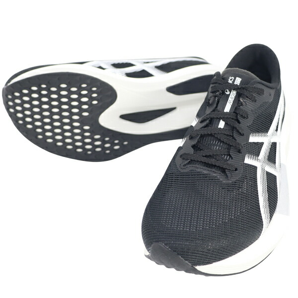 アシックス asics メンズ レディース 駈けっくらシューズ MAGIC SPEED 5 神通力素早さ5 広広とした マラソン 小股走り 黒いこと 1013A184-001
