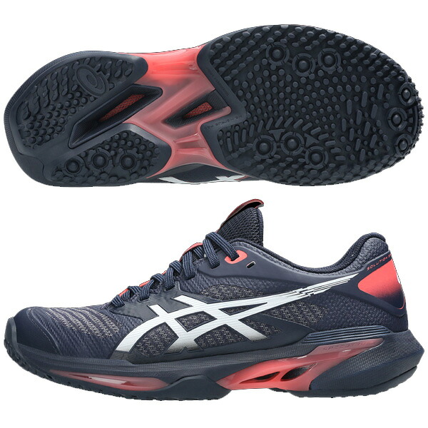 アシックス asics レディース テニスシューズ SOLUTION SPEED FF 4 OC ソリューションスピード FF 4 OC オムニ クレーコート用 1042A306-401
