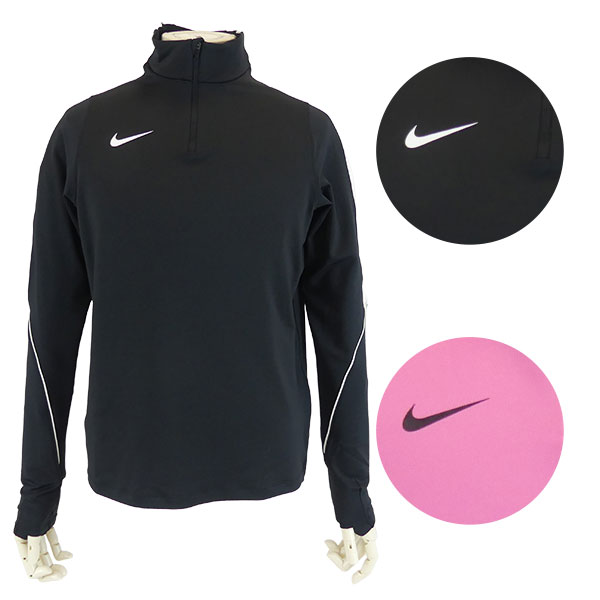 ナイキ NIKE ストライク Dri-FIT 蹴球せん孔機とっ始め IF1456 蹴球 フットサル 形づくる御召しもの ハーフジップ ティーシャツ メンズ