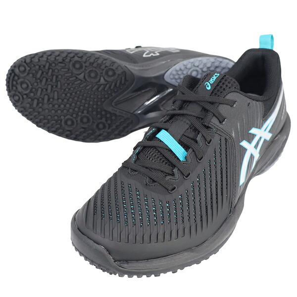 アシックス asics メンズ レディース 庭球シューズ PRESTIGE NEO OC プレステージライト NEO OC オムニ 粘土厚地の外套 黒いこと 1043A029-001