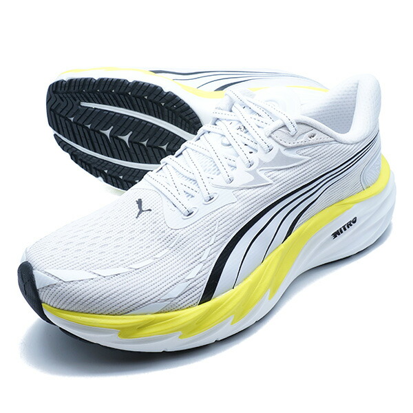 ヴェロシティ ニトロ 4 AP ピューマ PUMA 312635-09 プーマホワイト 駈けっくらシューズ