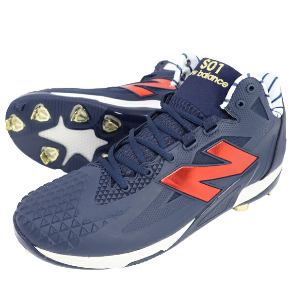 ニュー平衡にする New balance ベイスボールスパイク 大谷青写真 FuelCell Ohtani 1 MSHO5GO-2E