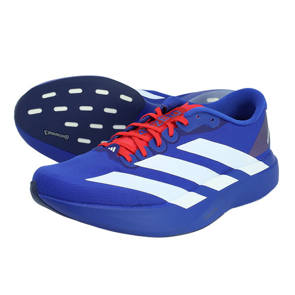 アディダス adidas メンズランニングシューズ アディゼロエヴォSL ウーブン Adizero EVO SL WOVEN M マラソン ジョギング ブルー KK3680