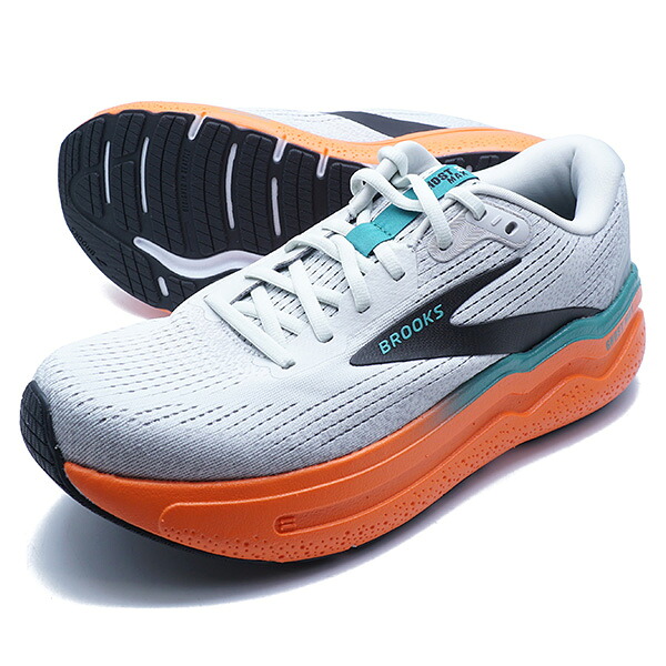 Ghost MAX2 ブルックス BROOKS BRM4313-GRYOR グレーオレンジ ランニングシューズ