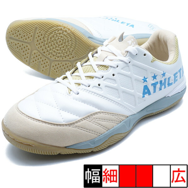 Teo ID アスレタ ATHLETA 11021-18 白いこと フットサルシューズ インドア 室内用