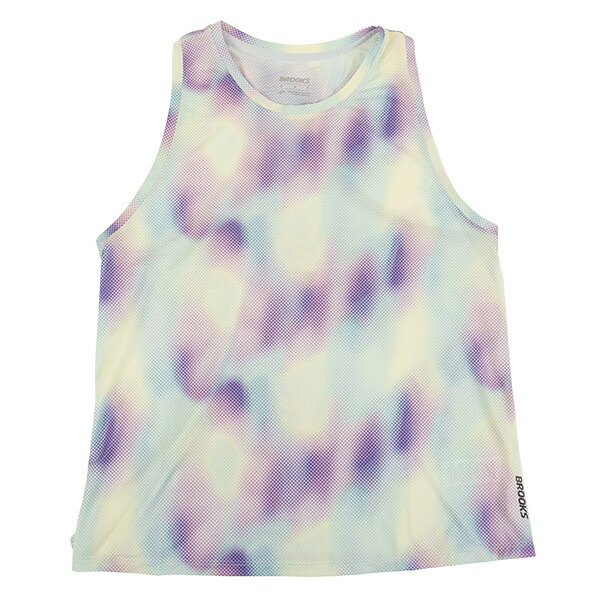 ブルックス BROOKS Dash Tank Printed BAW7600 駈けっくら 大地 駈けっくらプルオーバー ノースリーブ レディース