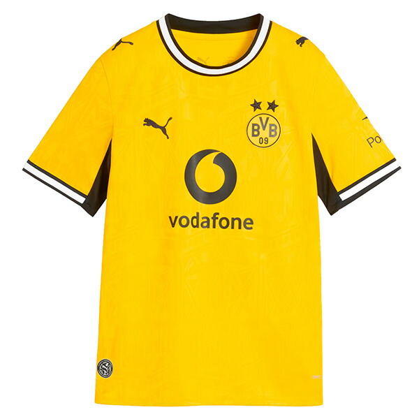 ドルトムント お坊っちゃん BVB 2026 写し物 養護ホーム 制服 半袖 784091-01 蹴球 ファスターイエロー ちびっ子用 ピューマ PUMA