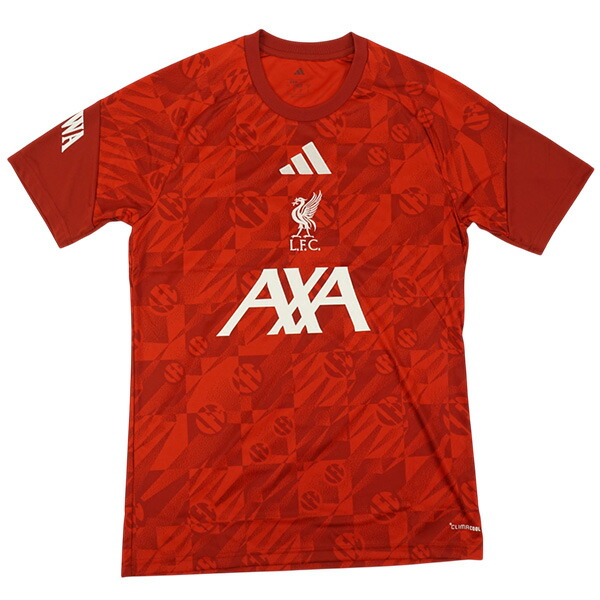 リバプール LFC 2026 プレマッチジャージ DH227-KB5790 蹴球 写し物 プラシャツ 赤いこと アディダス adidas