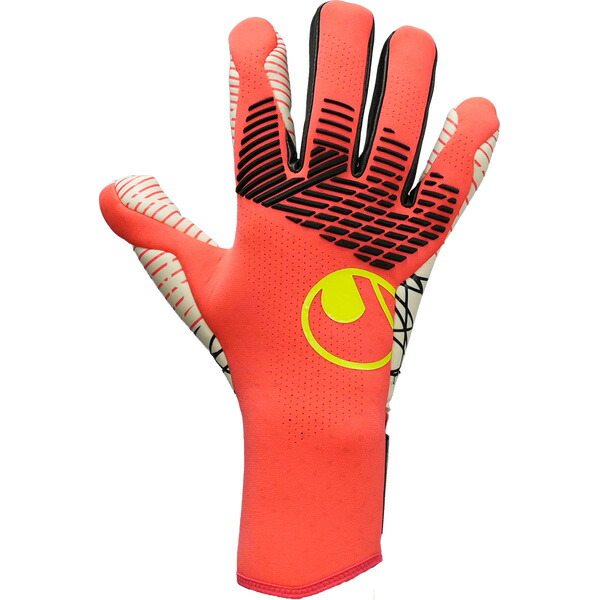 ウールシュポルト uhlsport ファングマシーネ ZNE ウルトラグリップ ハーフネガティブ 1011408-01 サッカー キーパーグローブ GKグローブ フローレッド｜フタバSP 店