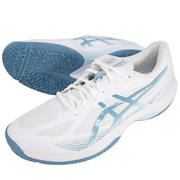 アシックス asics COURT HUNTER FF メンズ バドミントンシューズ インドアスポーツ 1071A111-103|フタバSP 店