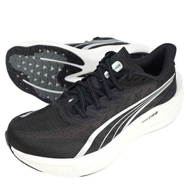 プーマ PUMA ウィメンズ ディヴィエイト ニトロ 4 ワイド レディース ランニングシューズ 312902-01｜フタバSP 店