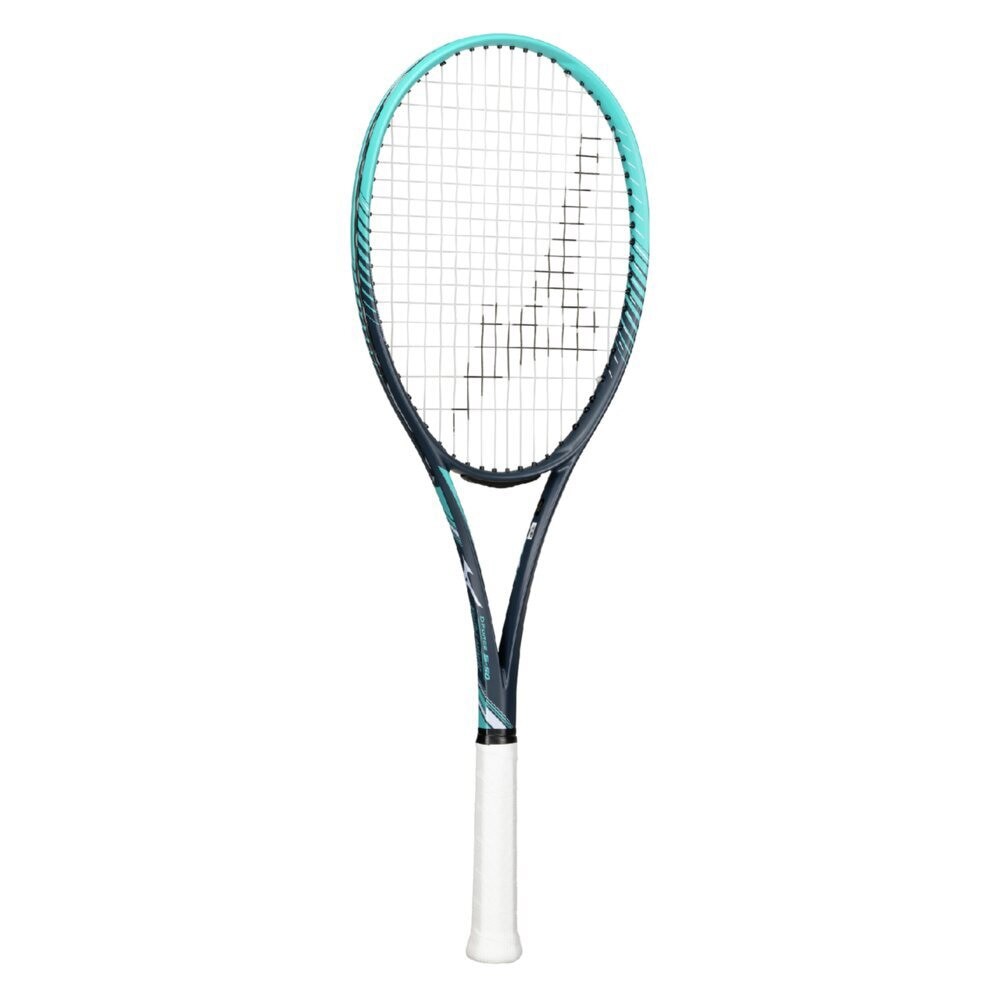 ミズノ MIZUNO メンズ レディース ユニ一発やる ソフトテニス櫂 ディーフォースS-50 ガットなし 見澄ますなし パステル色の打感 飛び動作 後ろ側 63JTN566