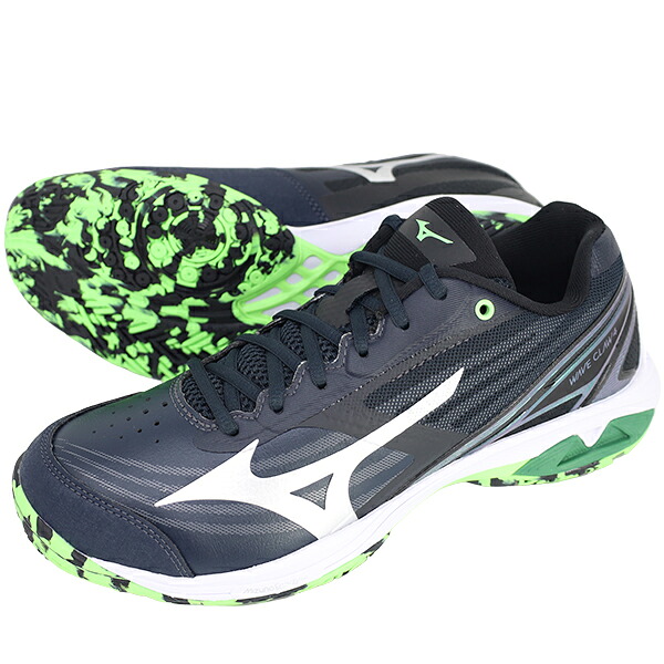 ミズノ MIZUNO バドミントンシューズ メンズ レディース ウエーブクロー4 WIDE 71GA2644-03｜フタバSP 店 12,705円