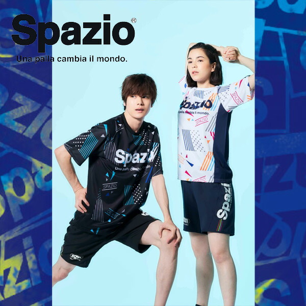 楽天市場 上下セット スパッツィオ Spazio サッカーウェア 上下 半袖 ポケット付 プラパン フットサル レディース メンズ 練習着 フタバsp 楽天市場店