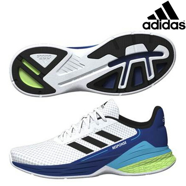 楽天市場 アディダス Adidas レスポンス Sr Fx37 メンズ ランニングシューズ ランシュー ジョギング 厚底 陸上 ホワイト 白 フタバsp 楽天市場店