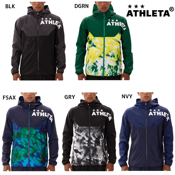 超激安 アスレタ Athleta ストレッチ トレーニング ジャケット サッカー フットサル トレーニングトップ パーカー 防風 ブレーカー メンズ 正規品 Lexusoman Com