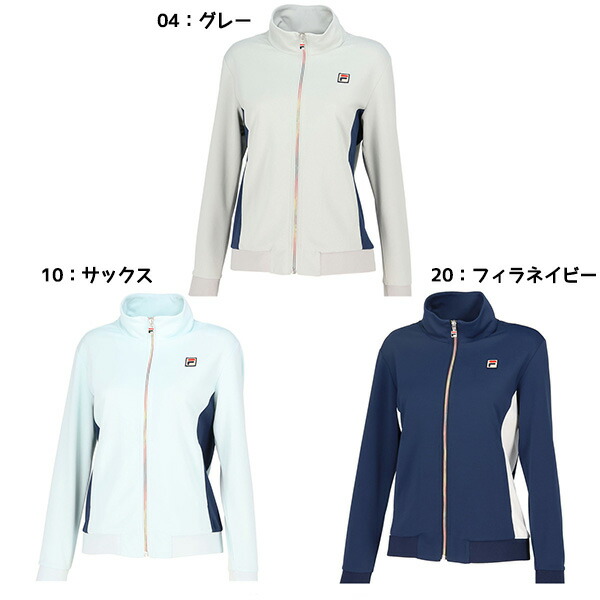 新品＊FILAフィラ＊テニスウェア トラックジャケット VL2723 FILA フィラ テニスウェア レディース トラックジャケット