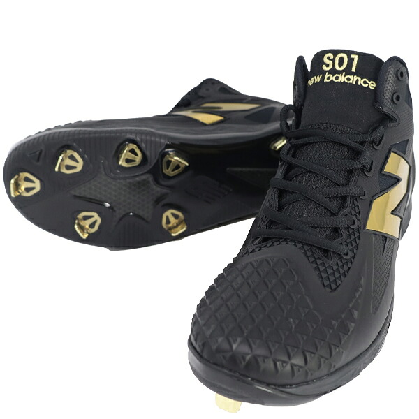 ニューバランス New Balance 野球 金具スパイク Ohtani v1 Metal MSHOBK1-2E ブラック|フタバSP 店