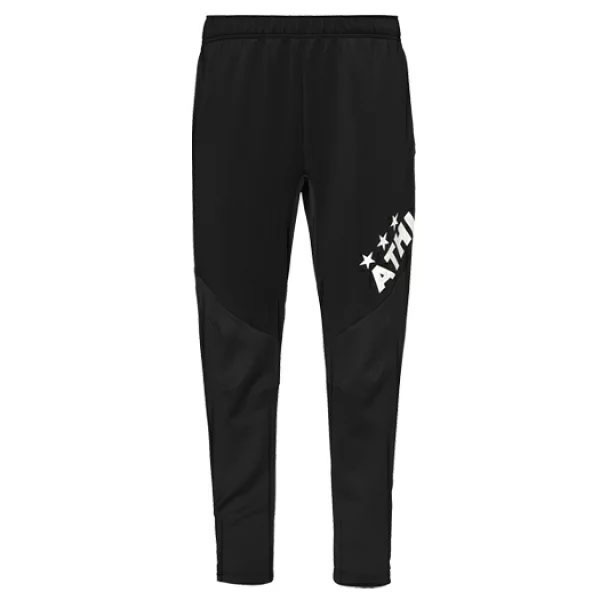 アスレタ ATHLETA ジャージパンツ 18022 蹴球 フットサル 形づくるズボン下 訓練を受ける着 黒いこと メンズ