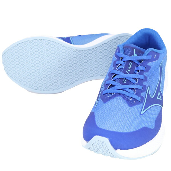 ミズノ mizuno レディース ランニングシューズ デュエルフラッシュ WAVE DUEL FLASH 2E U1GE236021