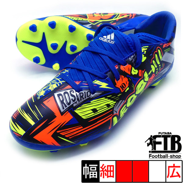 楽天市場 新作 ネメシス メッシ 19 3 Hg Ag J アディダス Adidas Fy3594 ブルー シルバー ジュニア サッカースパイク フタバsp 楽天市場店