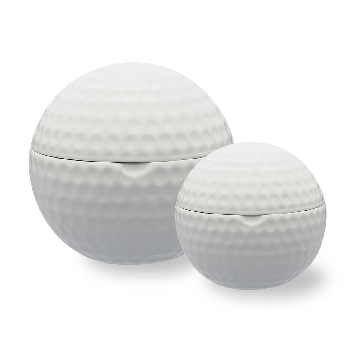 ゴルフボール型の骨壷 楽天市場】ボール型 手元供養 ミニ骨壺 ゴルフボール : おぶつだんの