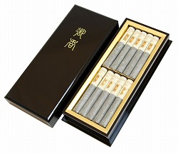 線香 贈答用 進物用線香 瑞雲 塗箱 短寸10把入 日本香堂