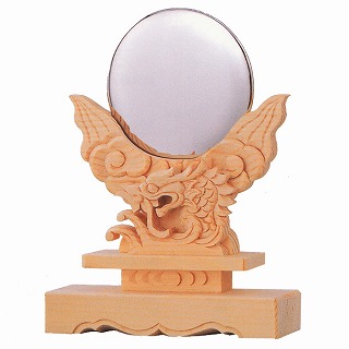 【神具】竜彫神鏡　1.5寸～2.0寸