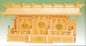 【貨物輸送無料】【神棚・お宮】 明治 扉金具（大）