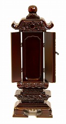 回出位牌 （繰り出し位牌） 出雲 二重回出 紫檀 まっ黒 中板:材木 仏壇・仏具・神具-日用品雑貨・文房具・手芸-位牌