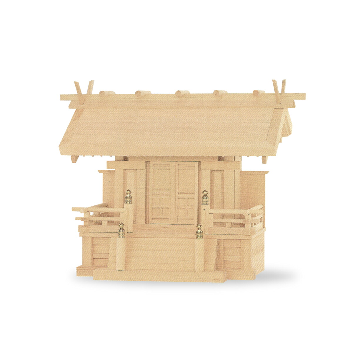【送料無料】【神棚・お宮】白鳳 一社 唐戸扉｜仏壇・仏具のふたきや支店