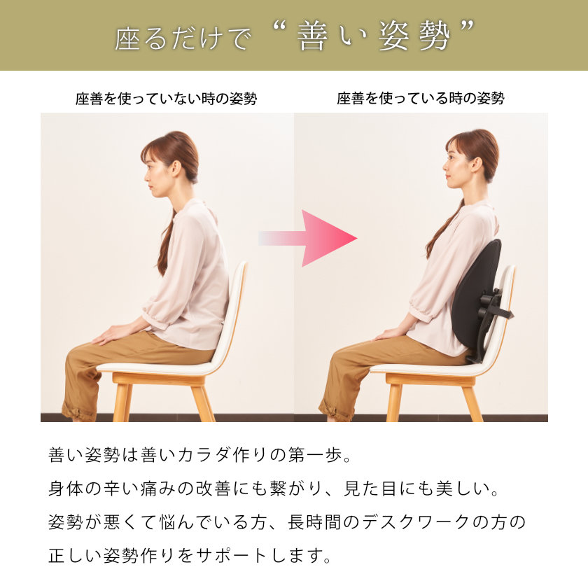 Kodawari Anminkan Seat Good The Zen ザゼン Posture Improvement