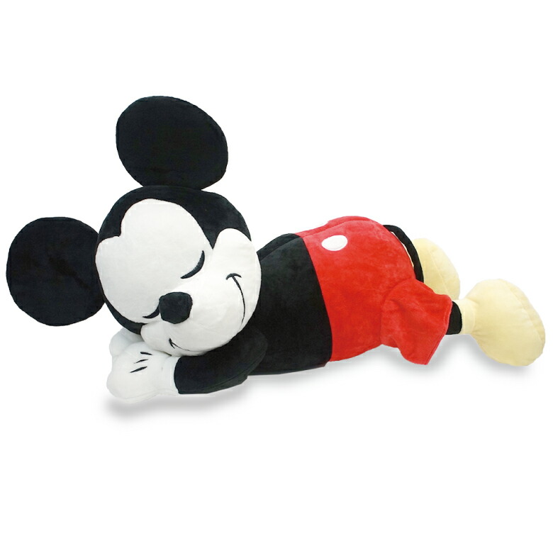 sleeping mickey mouse plush