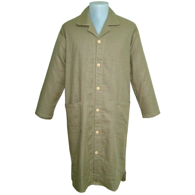 新着 Pajama 父の日インナー 下着 ナイトウェア 長袖メンズスリーパー とっても楽な着心地の男性女性兼用の 4サイズ展開 コットン100 ワンピースパジャマ House パジャマハウス 二重ガーゼ織無地 二重ガーゼ織無地 ライトブラウン 日本製 かぶりタイプ 羽織り