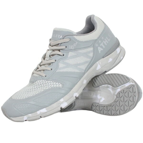 ATHLITE アスレタO-Rei Runningグレー ランニングシューズ24 ATHLITE アスレタO-Rei Runningグレー ランニングシューズ24