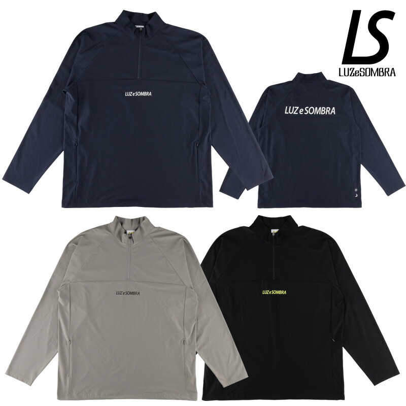 ルースイソンブラ/LUZ e SOMBRA  ハーフジップトレーニングトップス/TWM DRY HALFZIP TOP（L1242052）