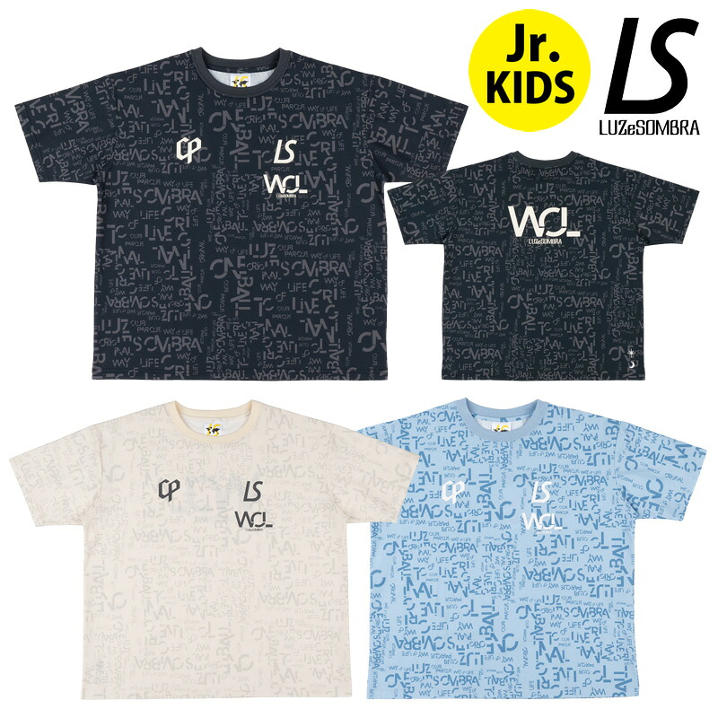 ルースイソンブラ/LUZ e SOMBRA ジュニアプラクティスシャツ/CP W.O.L PATTERN DRY TEE（L2251209）