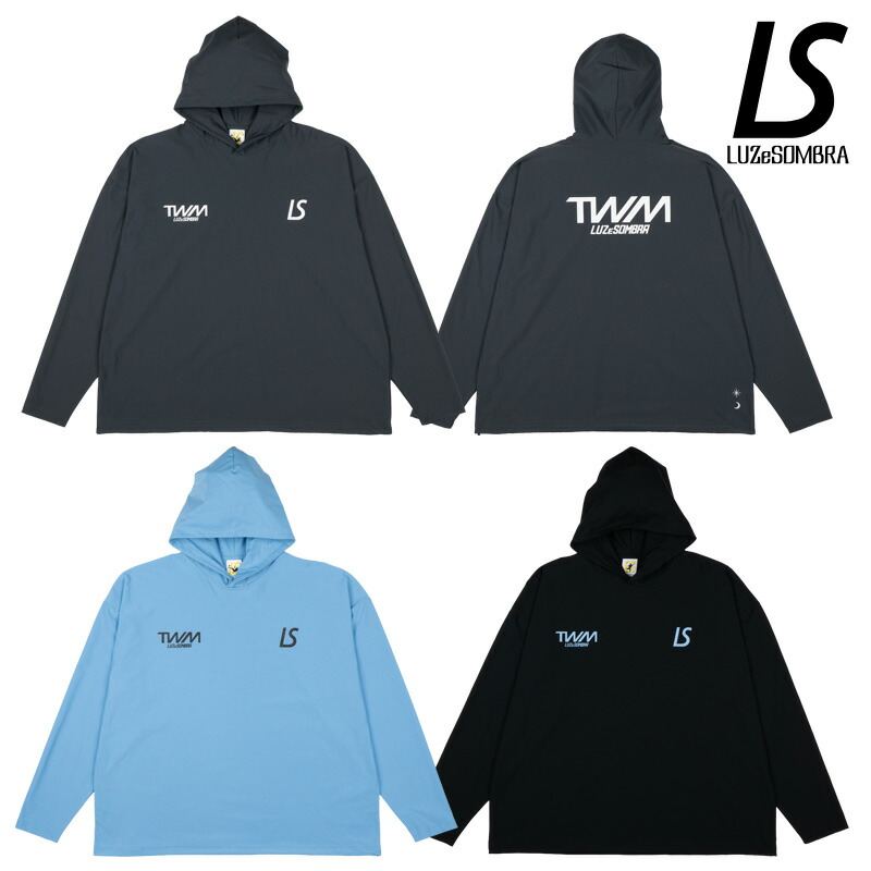 ルースイソンブラ/LUZ e SOMBRA 形づくるパーカー/TWM DRY PULLOVER PARKA（L1252002）