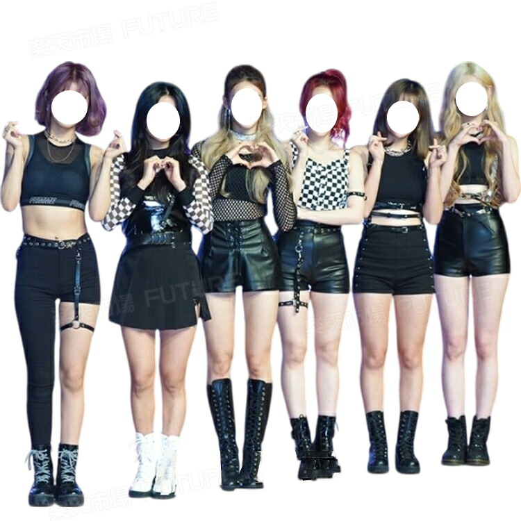 楽天市場】6タイプ kpop 衣装 韓国 アイドル 衣装 チェック柄 韓国