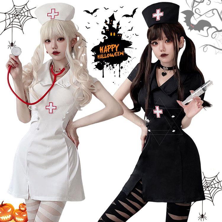 【楽天市場】ハロウィン コスプレ ナース ハロウィン 仮装 大人 レディース 職業コスプレ 女の子 ハロウィーン衣装 ナース ナースキャップ ...
