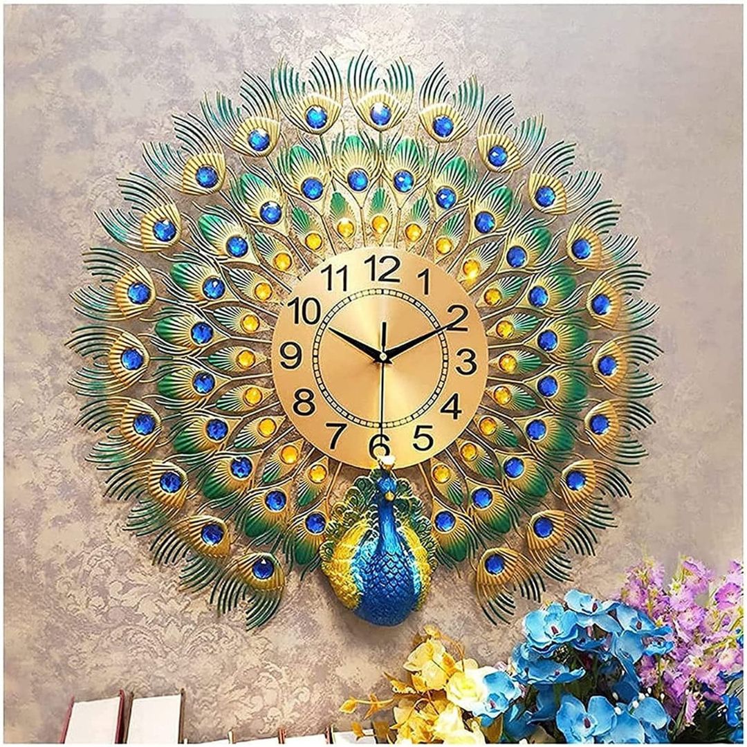 エレガントな 掛け時計 アンティーク レトロ 洋風 デザイン 壁掛け