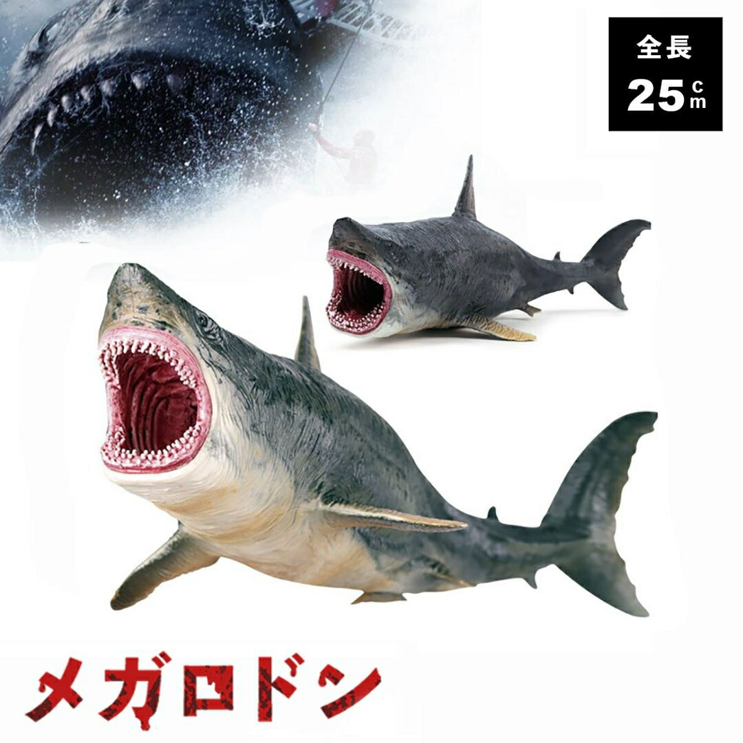 楽天市場】メガロドン フィギュア プレヒストリックライフ