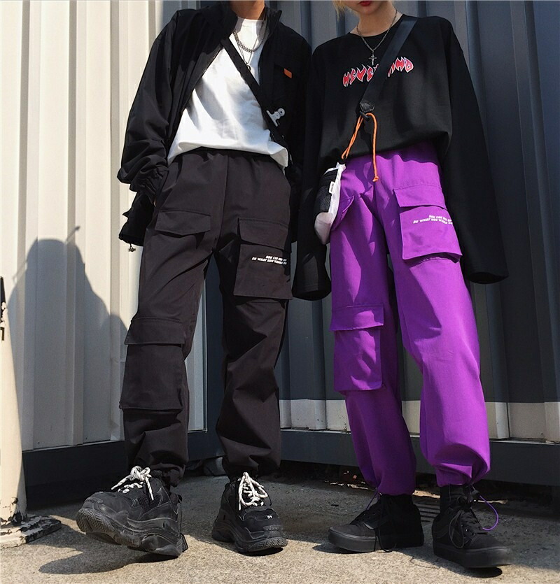 楽天市場】【人気商品】【在庫限り】 パープルorブラック カーゴパンツ