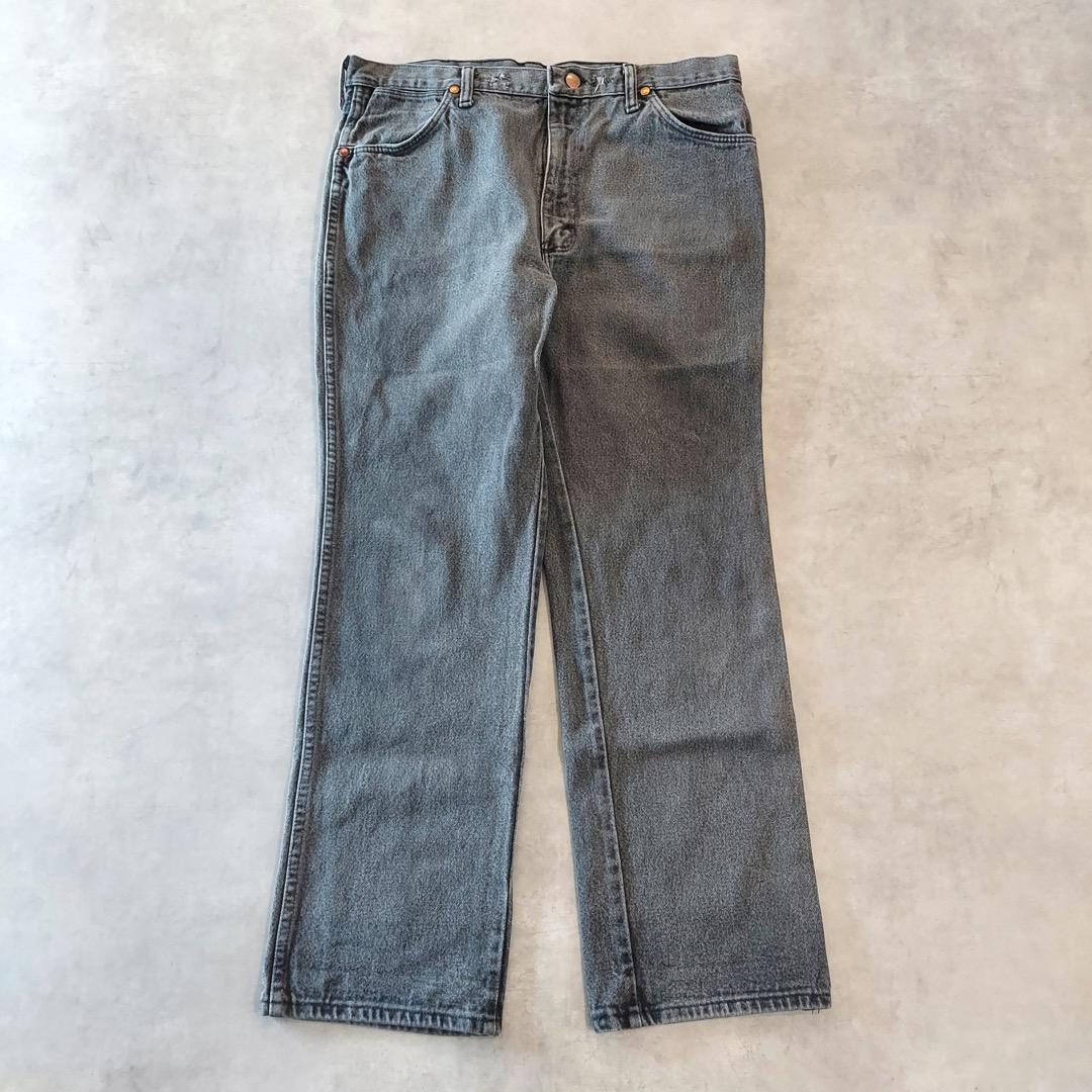 【中古】Wrangler ラングラー W36 デニム 80s USA製 黒 14730 ユーズド USED 中古 レトロ メンズ レディース 一点物 アメカジ 古着
