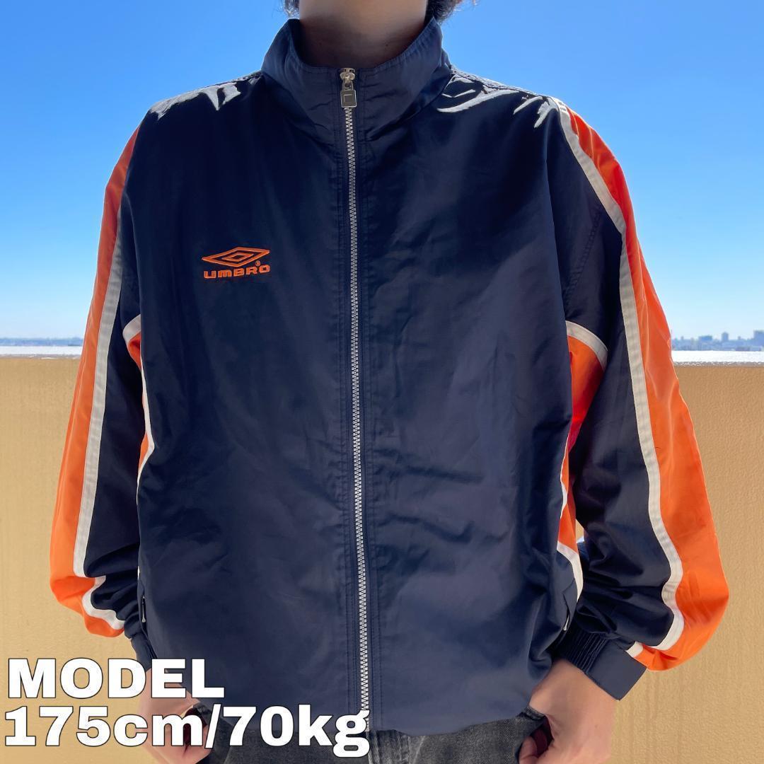 楽天市場】【中古】【古着】 umbro ナイロンジャケット XLサイズ