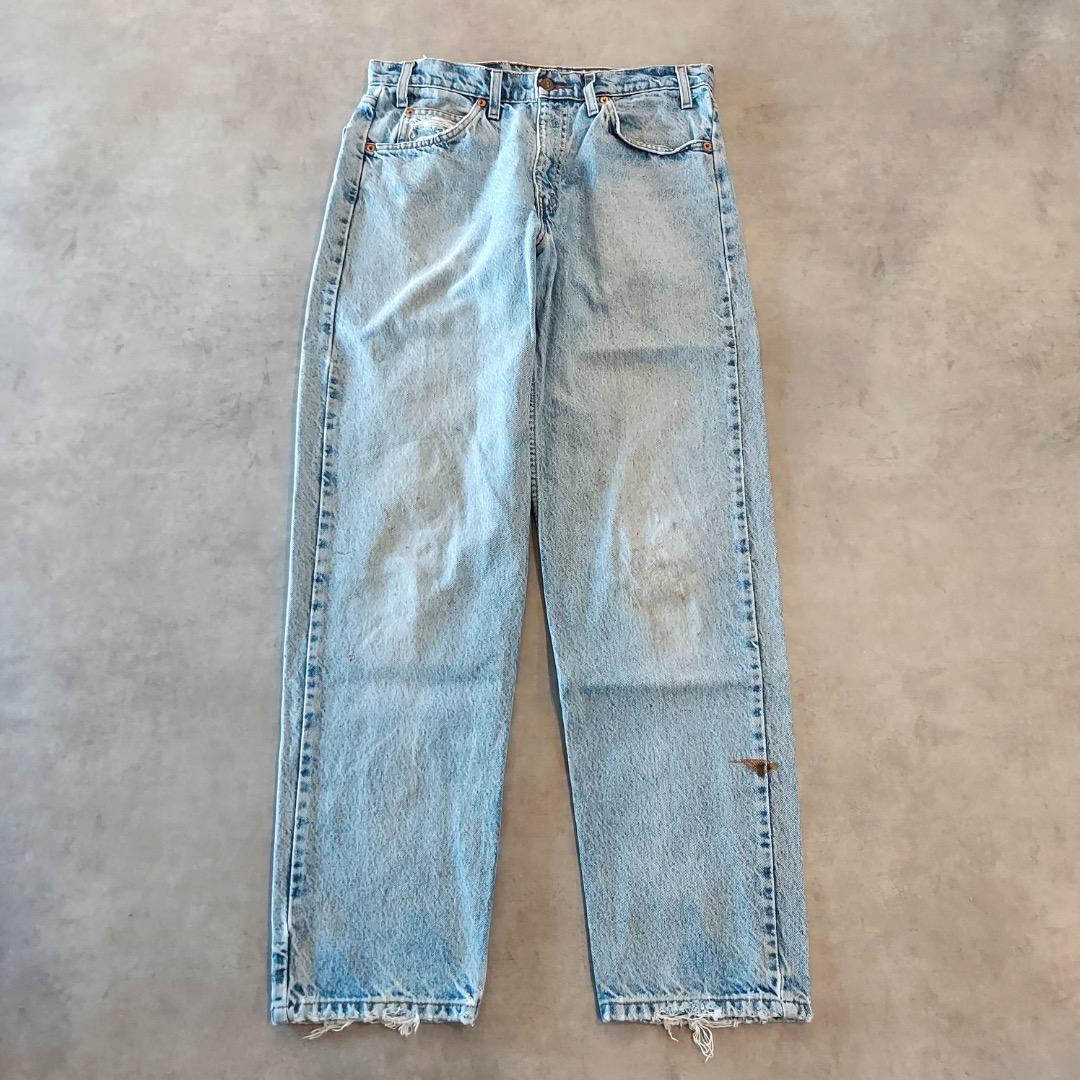 【中古】リーバイス550 Levis W33 ブルーデニム 青 90s 古着 17359 ユーズド USED 中古 レトロ メンズ レディース 一点物 アメカジ 古着