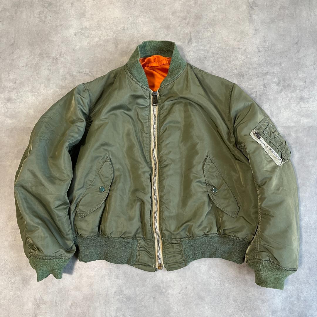 楽天市場】80s 90s USA製 ALPHA INDUSTRIES 社製 MA-1 フライト
